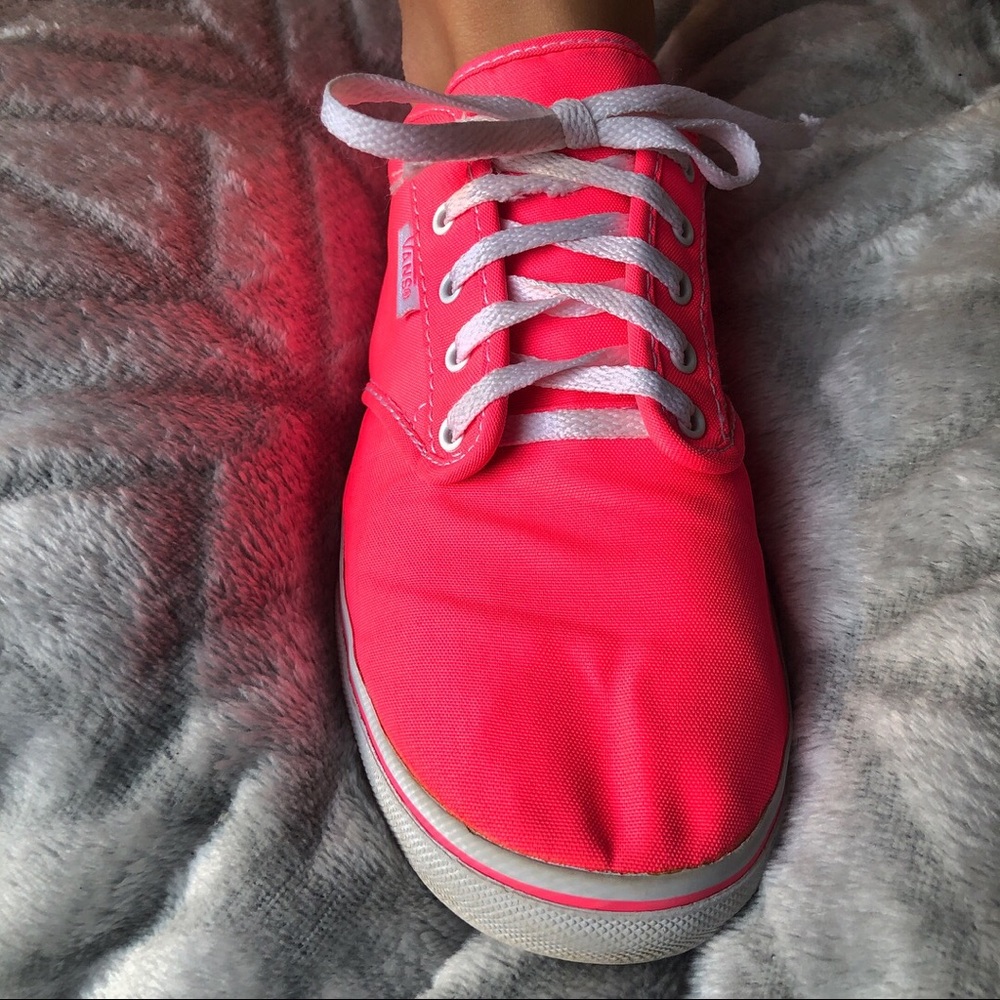 Bright Pink Vans